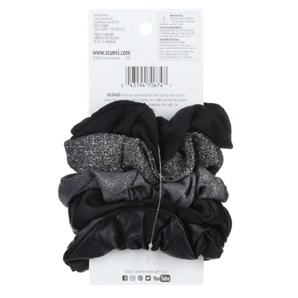 Scrunci Set of 5 and Set of 8 Hair Ties - Picture 2 of 8